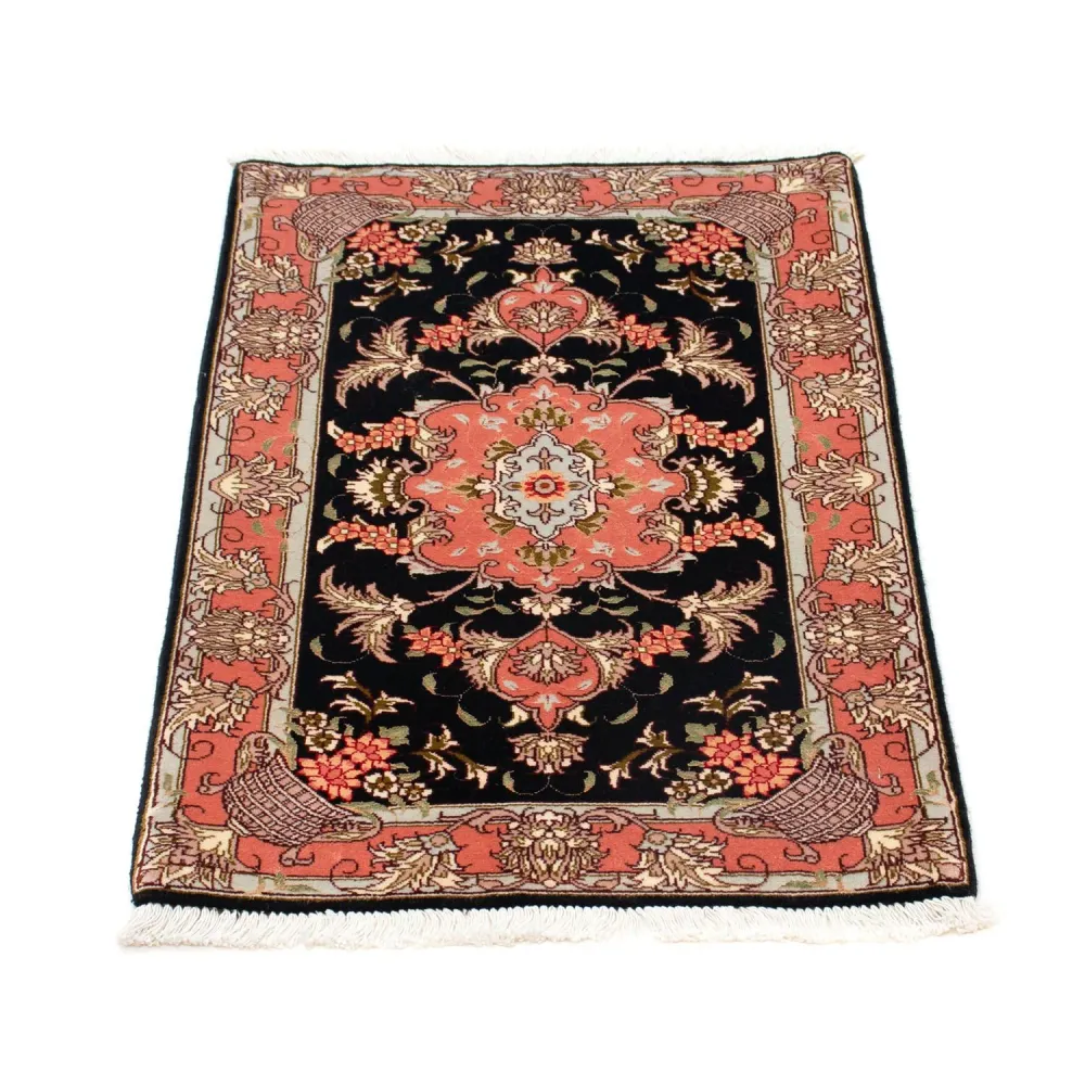 Tapete Persa - Tabriz - Royal - 90 x 60 cm - azul escuro