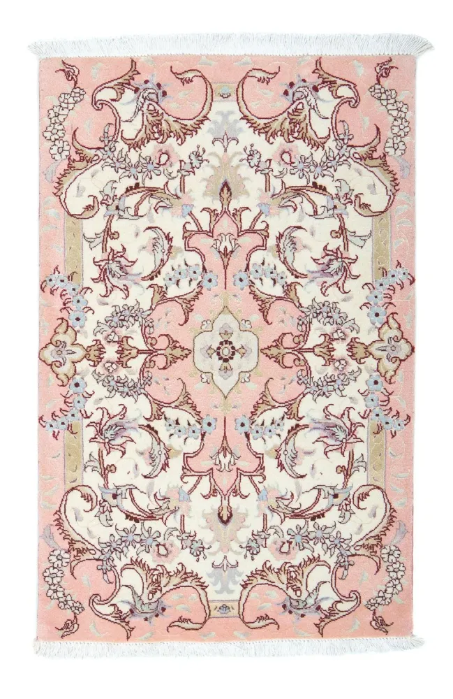 Tapete Persa - Tabriz - Royal - 91 x 60 cm - bege