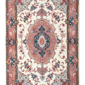 Tapete Persa - Tabriz - Royal - 90 x 60 cm - bege