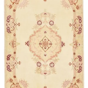 Tapete Persa - Tabriz - Royal - 90 x 60 cm - bege claro