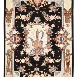 Tapete Persa - Tabriz - Royal - 90 x 60 cm - multicolorido