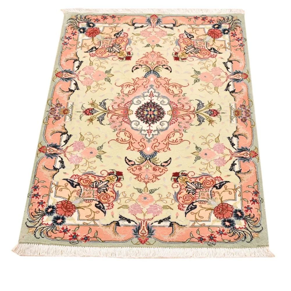 Tapete Persa - Tabriz - Royal - 90 x 60 cm - multicolorido