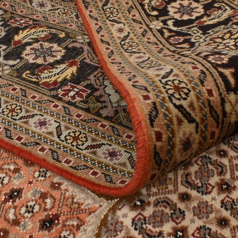 Tapete Persa - Tabriz - Royal praç - 253 x 245 cm - bege escuro