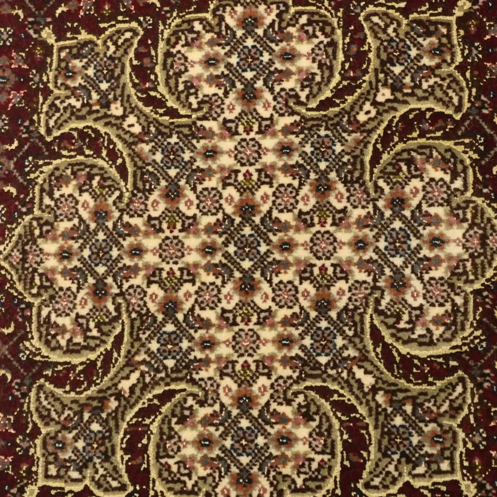 Tapete Persa - Tabriz - Royal - Real - 111 x 57 cm - bege escuro