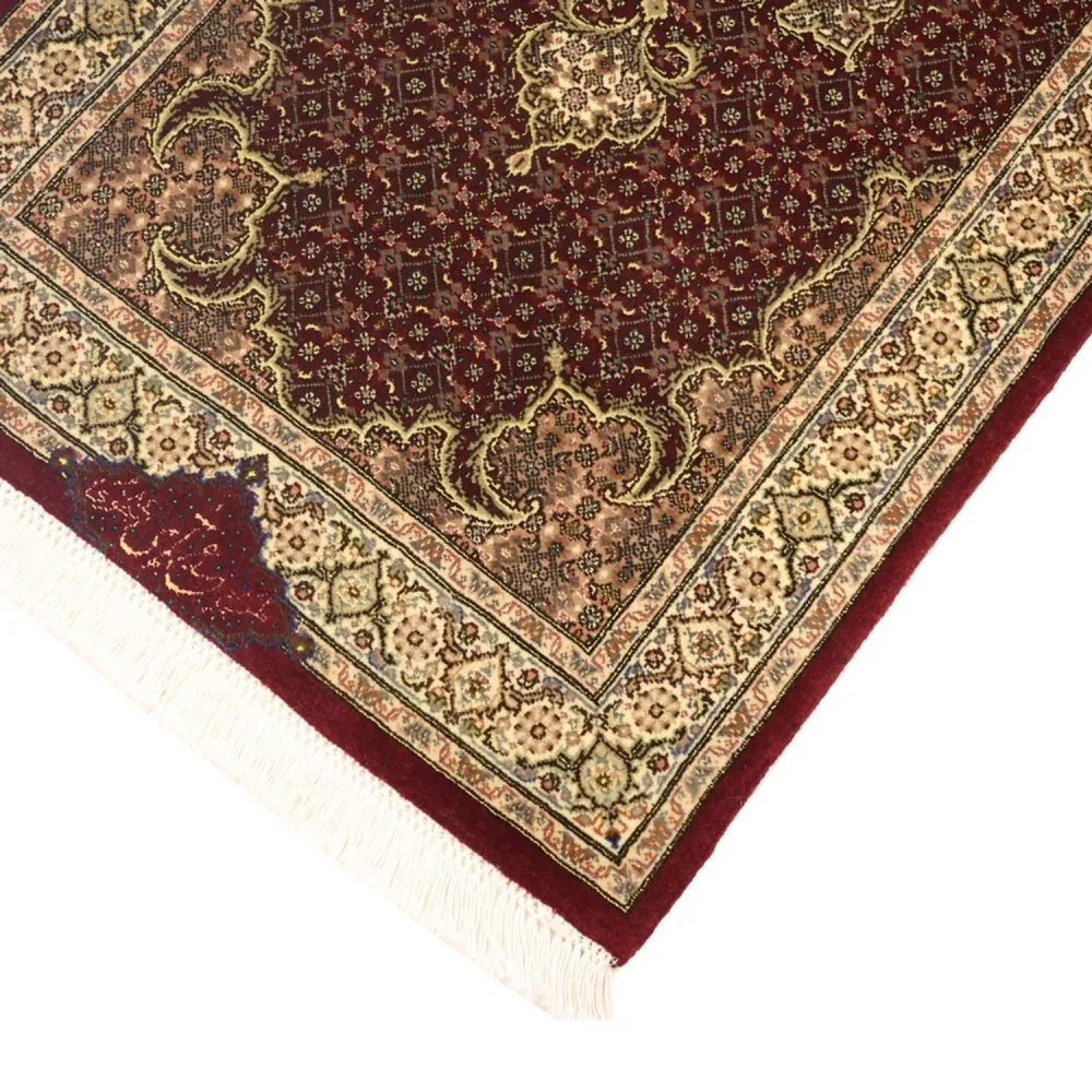 Tapete Persa - Tabriz - Royal - Real - 111 x 57 cm - bege escuro