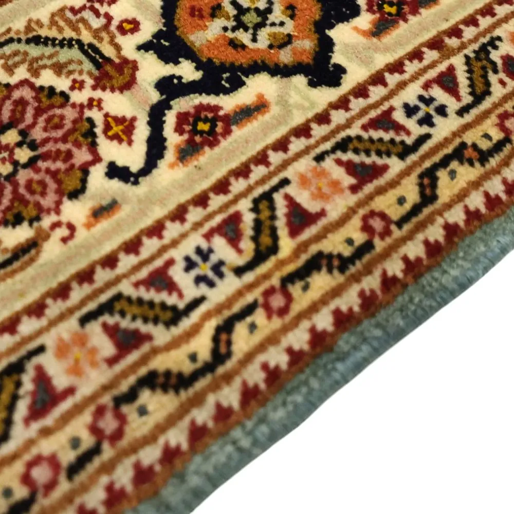 Tapete Persa - Tabriz - Royal - Real - 145 x 101 cm - verde azeitona