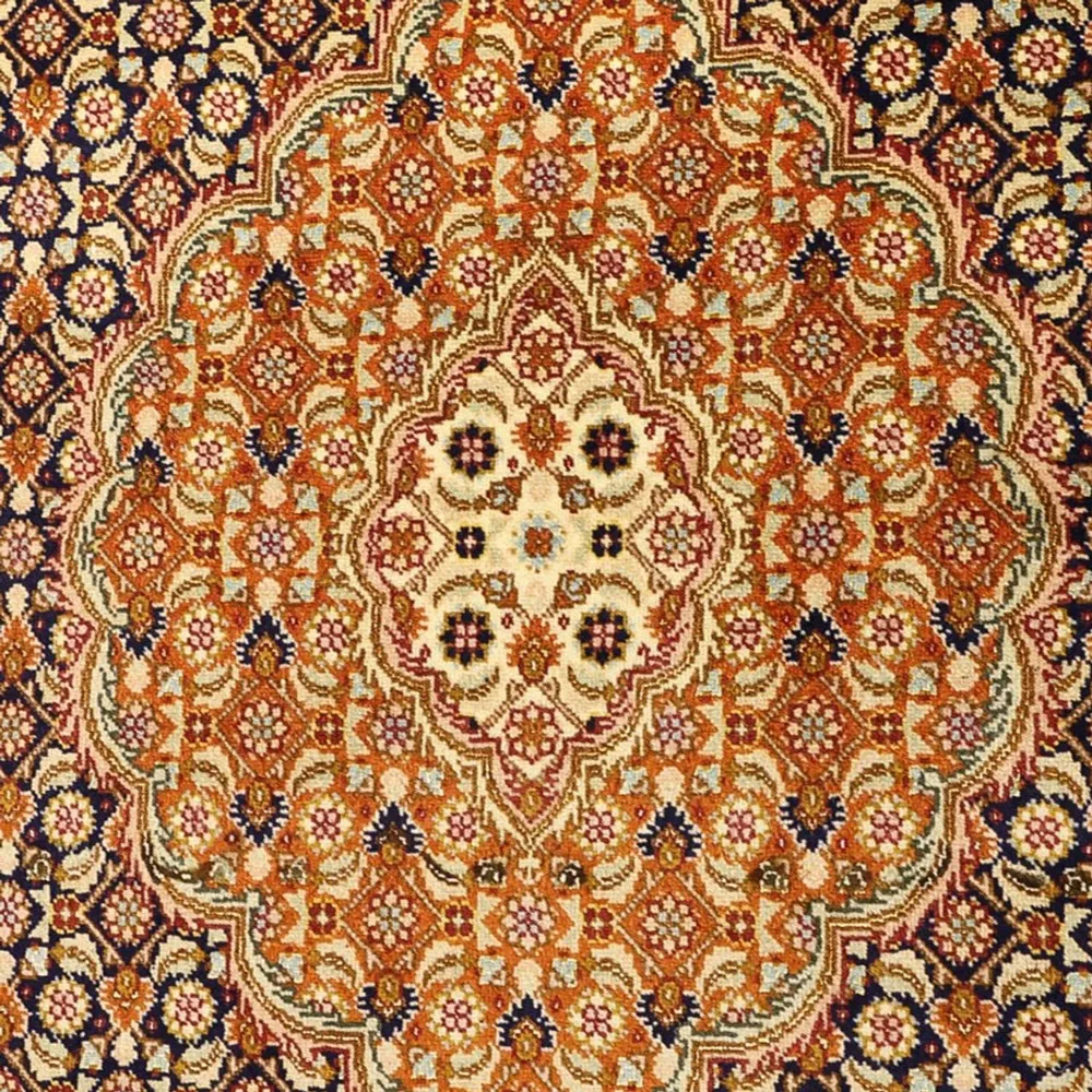 Tapete Persa - Tabriz - Royal - Real - 153 x 101 cm - bege escuro