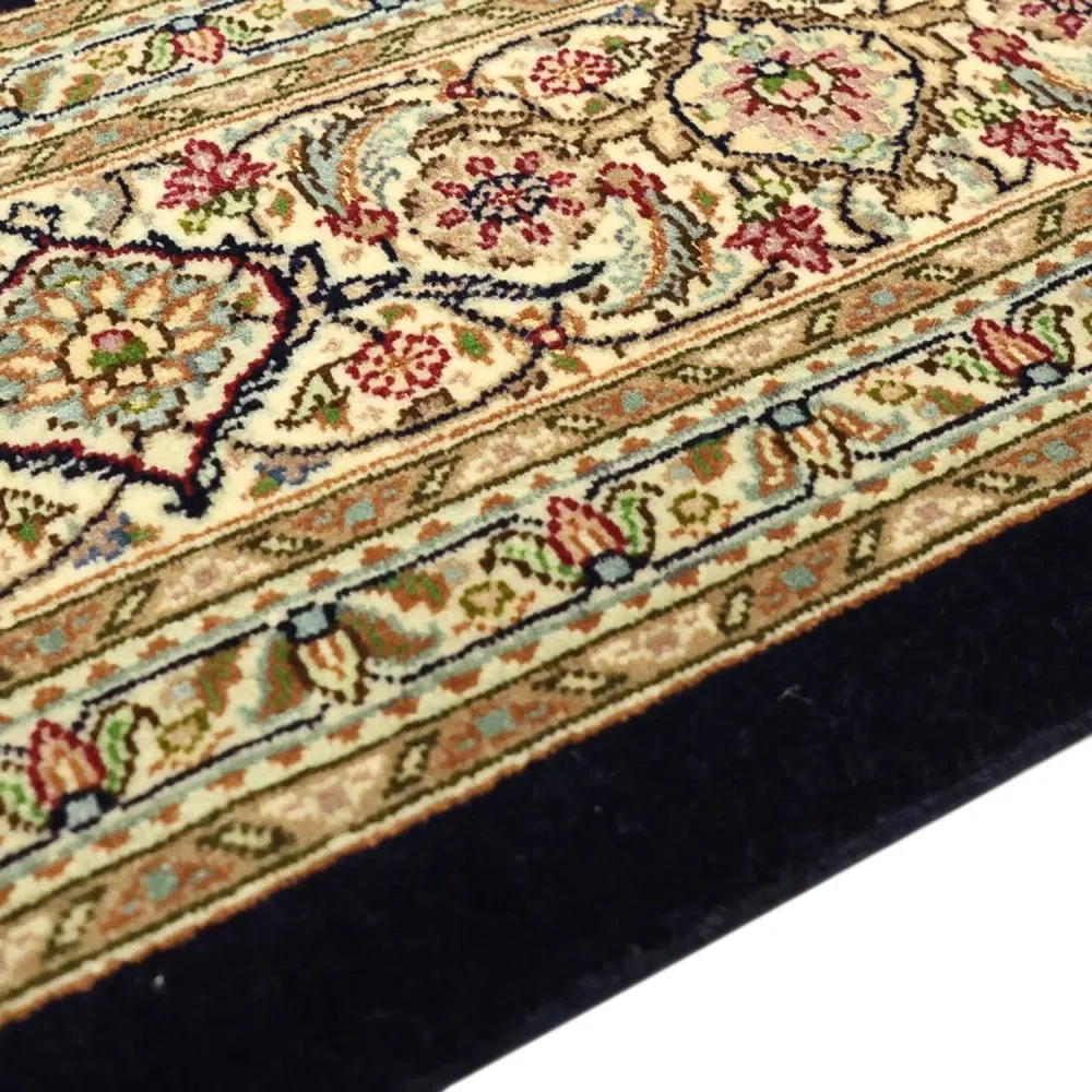 Tapete Persa - Tabriz - Royal - Real - 194 x 153 cm - bege escuro