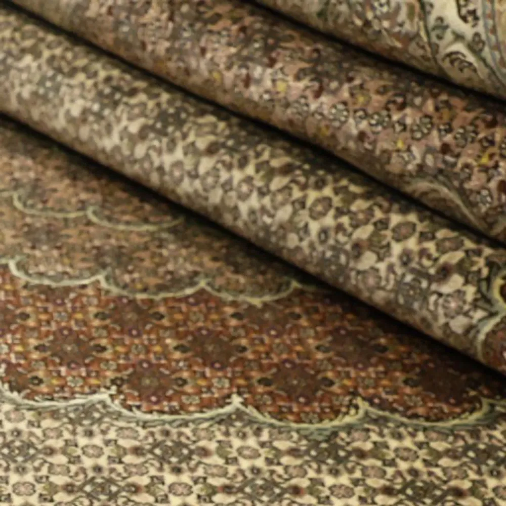 Tapete Persa - Tabriz - Royal - Real - 348 x 248 cm - bege claro