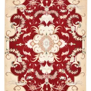 Tapete Persa - Tabriz - Royal - 90 x 60 cm - vermelho