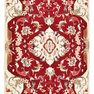 Tapete Persa - Tabriz - Royal - 90 x 60 cm - vermelho