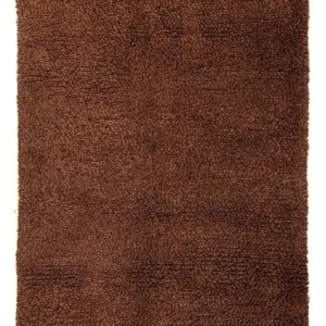 Tapete de pilha alta - 230 x 150 cm - castanho