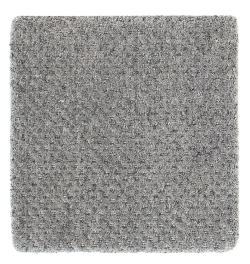 Tapete de lã praç - 30 x 30 cm - cinzento