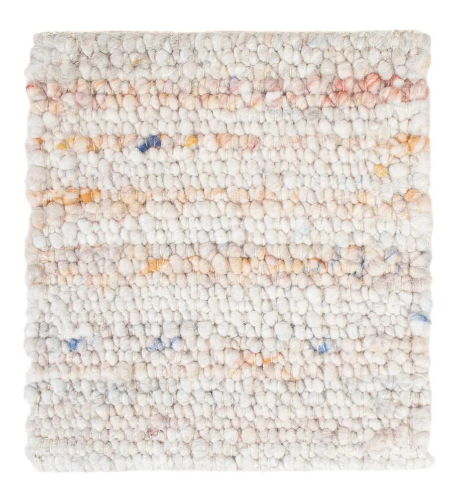 Tapete de lã praç - 35 x 32 cm - multicolorido