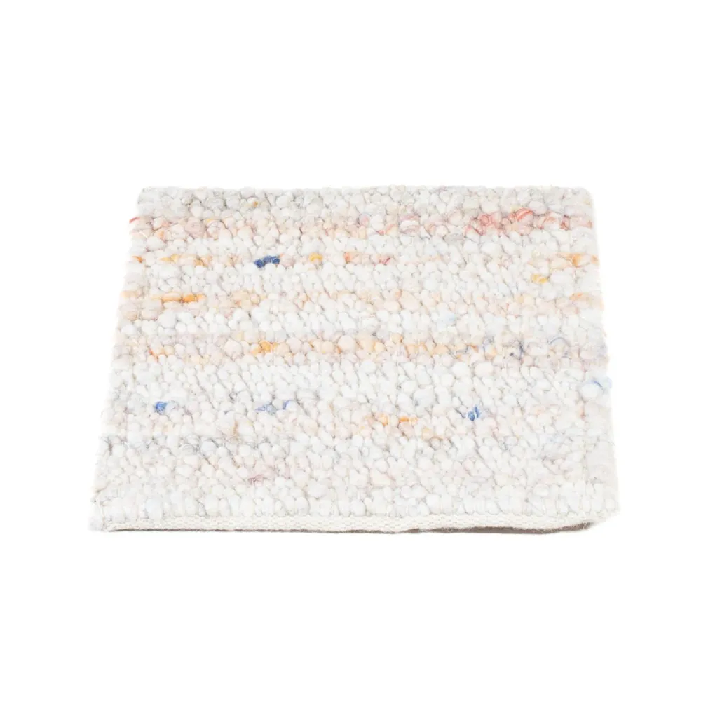 Tapete de lã praç - 35 x 32 cm - multicolorido