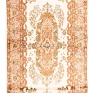 Tapete de seda - Kashmir Silk - 158 x 93 cm - bege