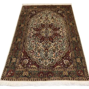 Tapete de seda - Kashmir Silk - 170 x 109 cm - vermelho