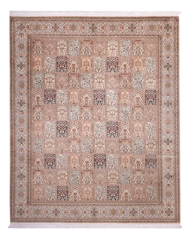 Tapete de seda - Kashmir Silk - 304 x 246 cm - areia