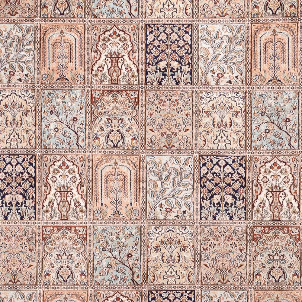 Tapete de seda - Kashmir Silk - 304 x 246 cm - areia