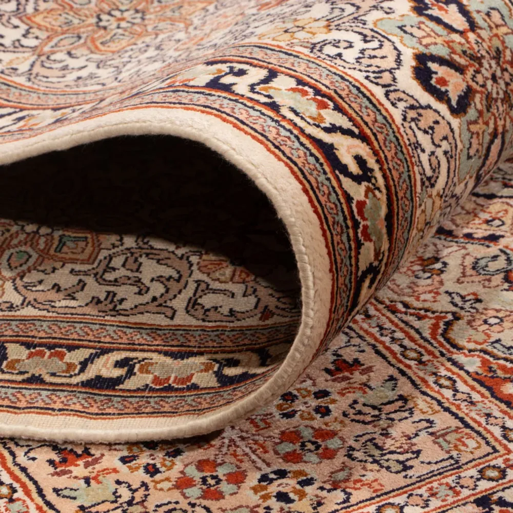 Tapete de seda - Kashmir Silk - 304 x 246 cm - areia