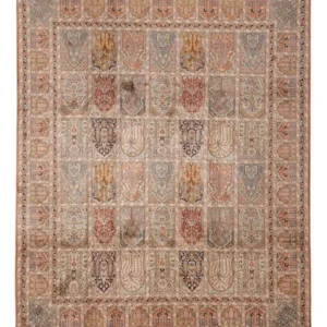 Tapete de seda - Kashmir Silk - 307 x 250 cm - multicolorido
