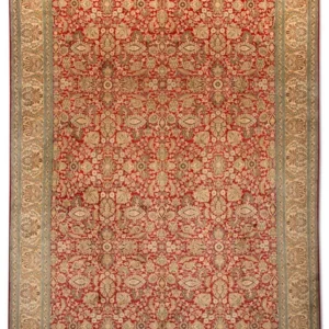Tapete de seda - Kashmir Silk - 311 x 211 cm - vermelho