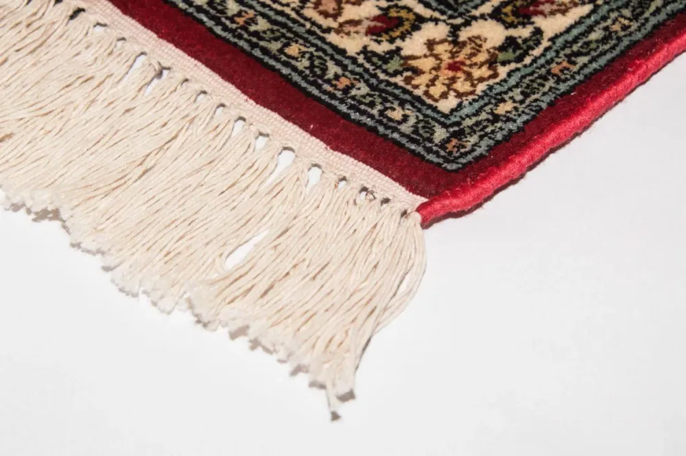 Tapete de seda - Kashmir Silk - 311 x 211 cm - vermelho