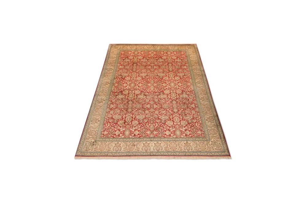 Tapete de seda - Kashmir Silk - 311 x 211 cm - vermelho