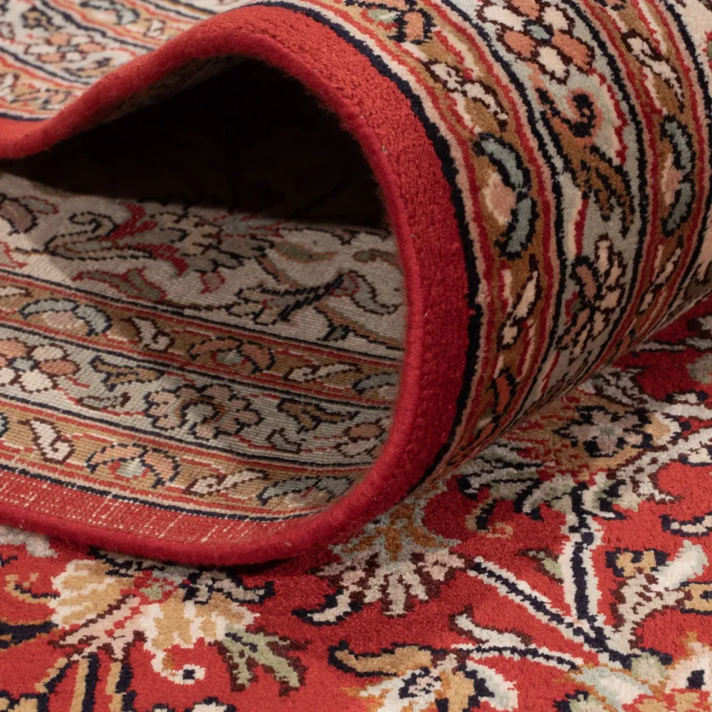 Tapete de seda - Kashmir Silk - 340 x 250 cm - vermelho