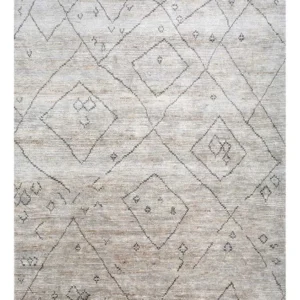 Tapete de sisal - 300 x 240 cm - branco