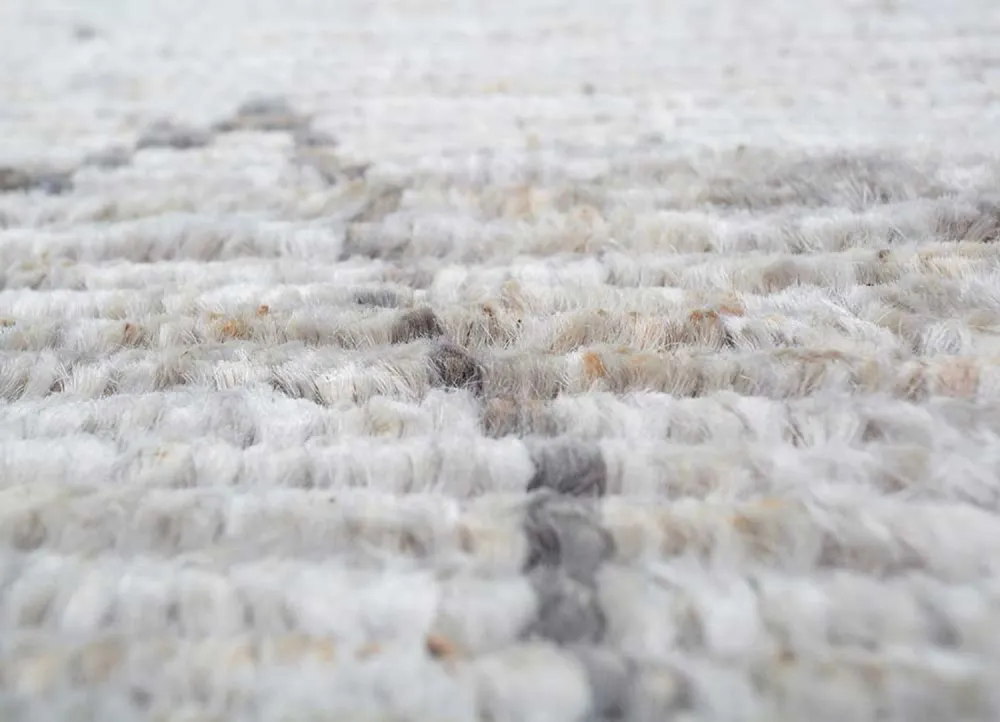 Tapete de sisal - 300 x 240 cm - branco