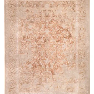 Tapete de tecido oriental - 350 x 250 cm - bege