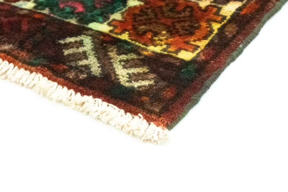 Tapete turquaman - 100 x 67 cm - vermelho