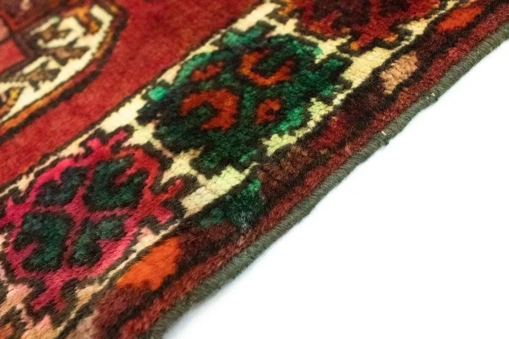 Tapete turquaman - 100 x 67 cm - vermelho