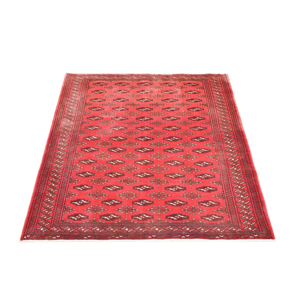 Tapete turquaman - 138 x 110 cm - vermelho