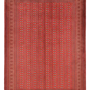 Tapete turquaman - 338 x 253 cm - vermelho