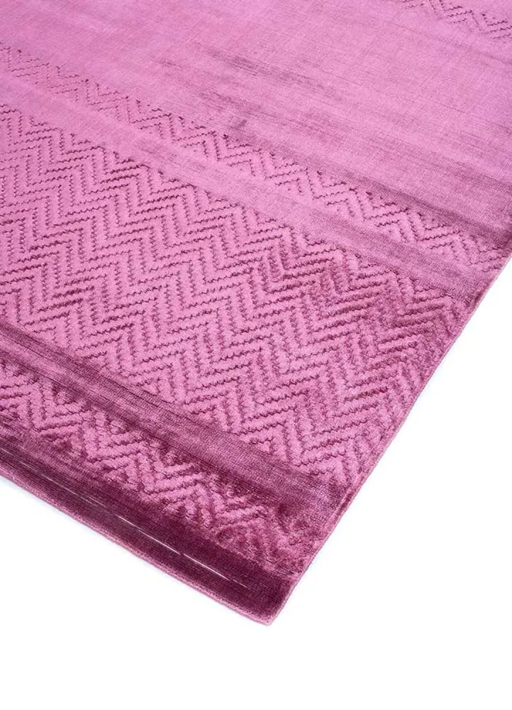 Tapete de viscose - 240 x 150 cm - púrpura