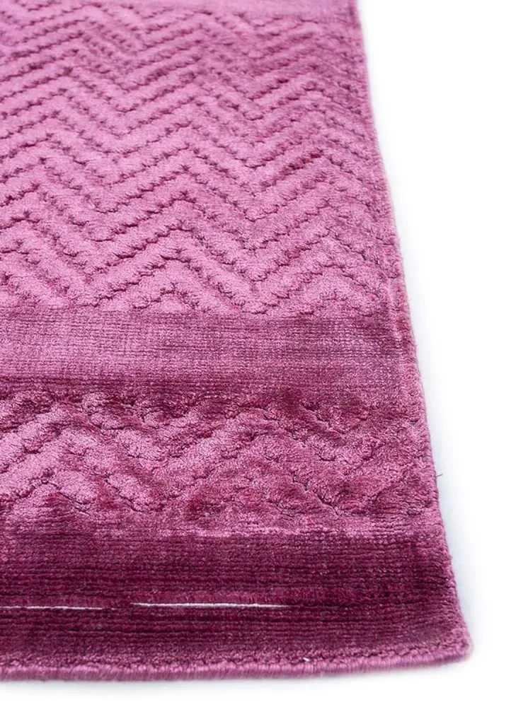 Tapete de viscose - 240 x 150 cm - púrpura