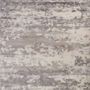 Tapete de viscose - 375 x 210 cm - cinzento
