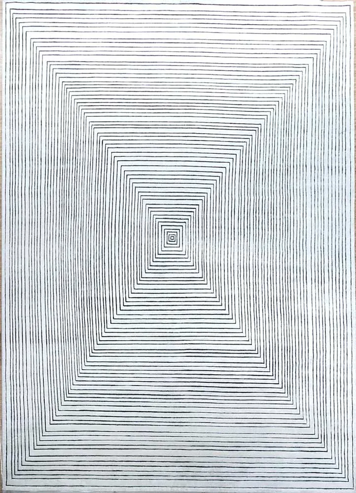 Tapete de viscose - 420 x 300 cm - creme