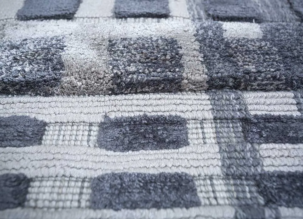 Tapete de viscose praç - 90 x 90 cm - multicolorido