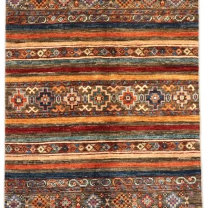 Tapete Ziegler - 124 x 84 cm - multicolorido