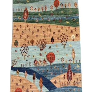 Tapete Ziegler - 176 x 123 cm - multicolorido