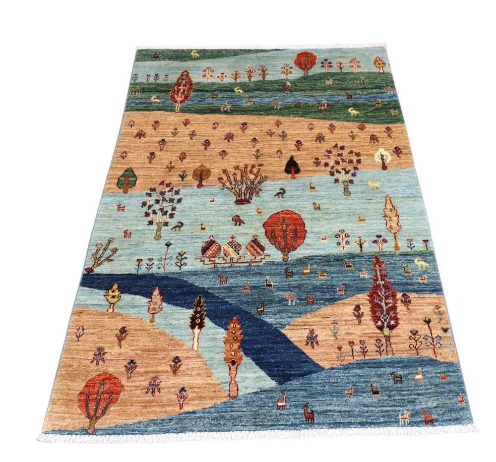 Tapete Ziegler - 176 x 123 cm - multicolorido