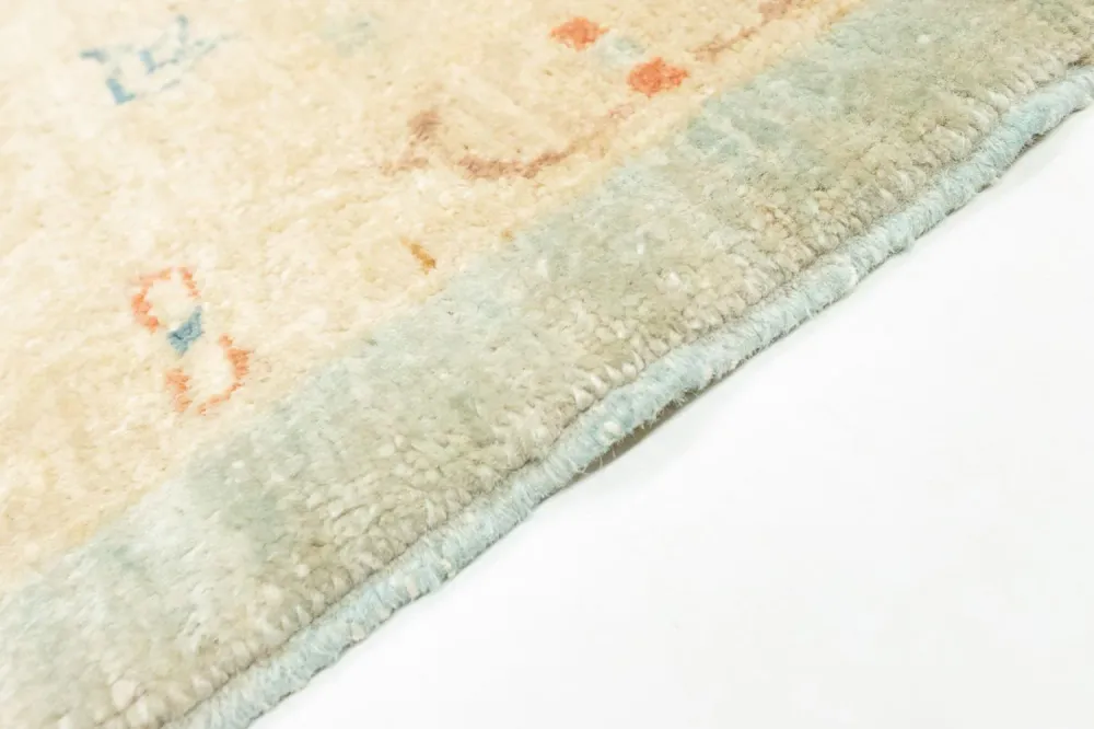 Tapete Ziegler - 186 x 125 cm - azul claro