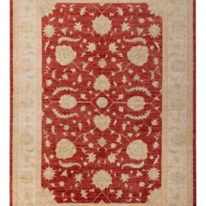 Tapete Ziegler - 290 x 204 cm - vermelho escuro