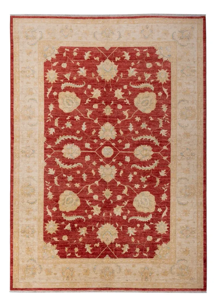 Tapete Ziegler - 290 x 204 cm - vermelho escuro