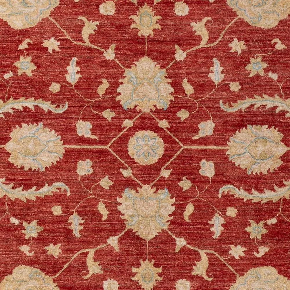 Tapete Ziegler - 290 x 204 cm - vermelho escuro