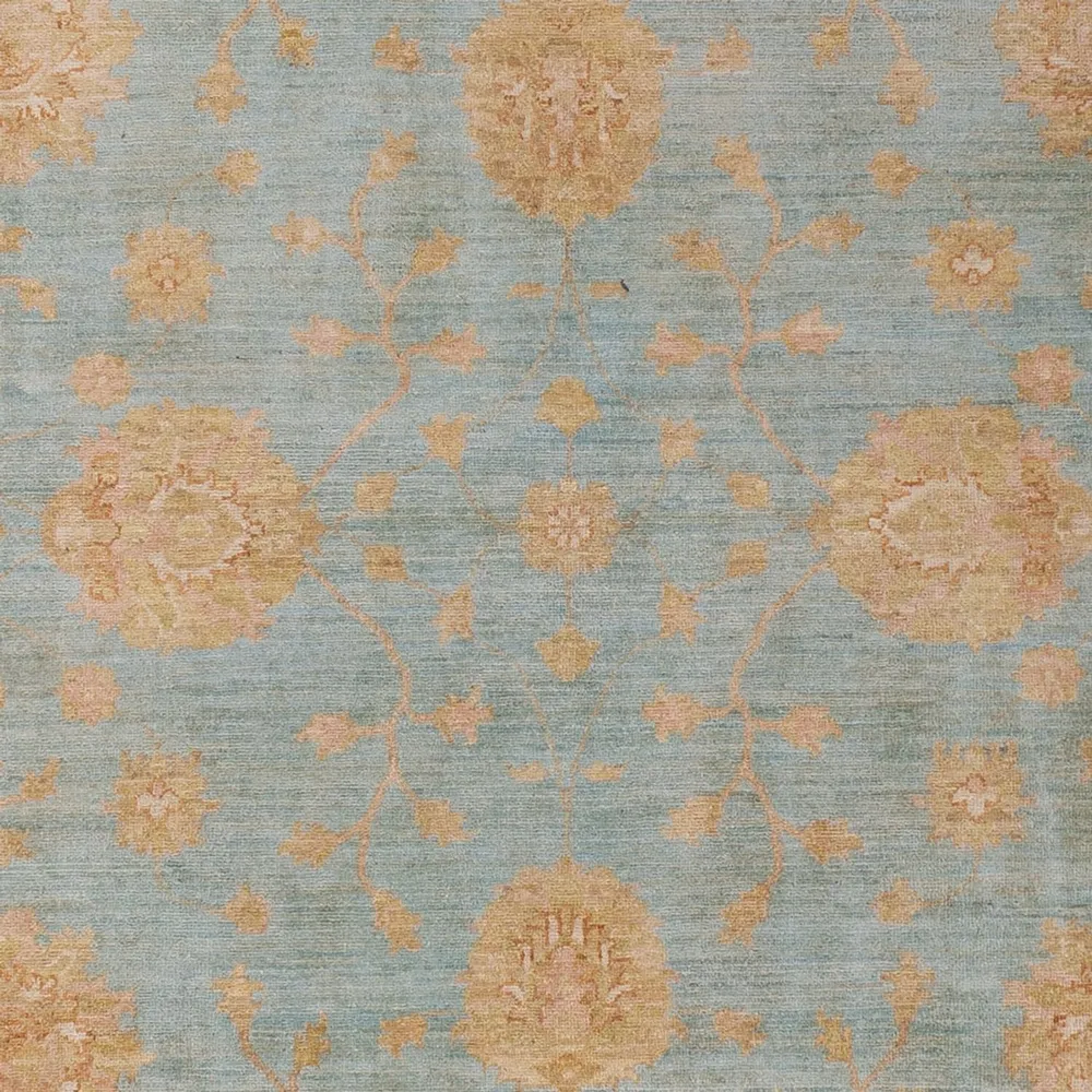Tapete Ziegler - 297 x 200 cm - azul claro