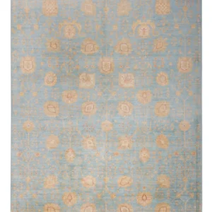 Tapete Ziegler - 299 x 253 cm - azul claro